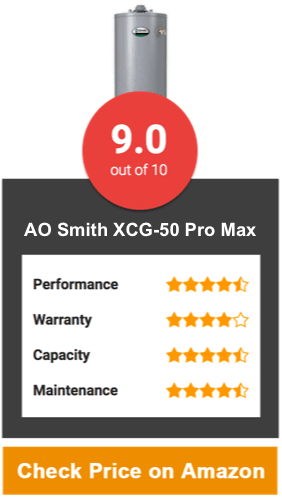 AO Smith XCG-50 Pro Max Tank Water Heater