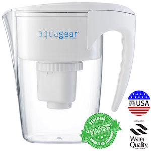 aquagear water filter pitcher