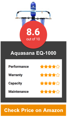 Aquasana EQ-1000 Whole House 10-Year Water Filter
