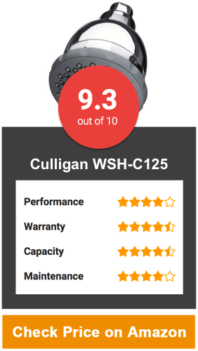 Culligan WSH-C125 Wall-Mount Water Softener Shower head