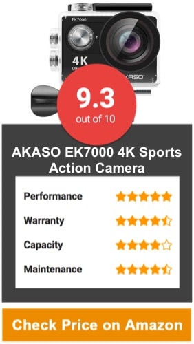 AKASO EK7000 4K WIFI Sports Action Camera