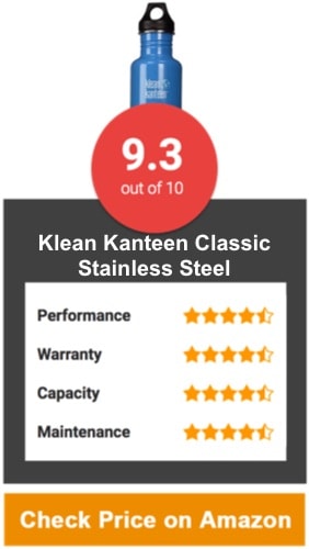 Klean Kanteen Classic Stainless Steel Bottle