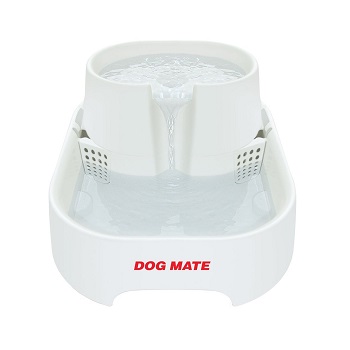 Dog Mate Large Fresh Water Drinking Fountain for Dogs and Cats