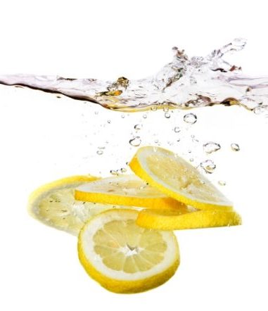lemons have acidic properties that help in descaling hard water build-up