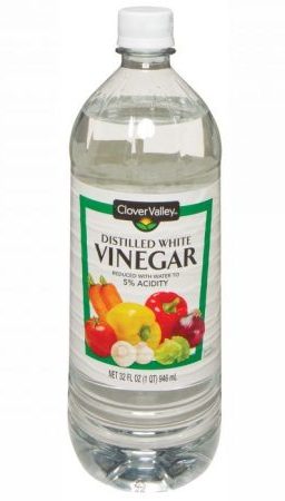 Use Vinegar to clean water boiler